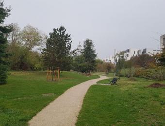 Parc Chenard Walcker à Gennevilliers labellisé en 2020 © Arp-Astrance 2020
