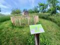 Signalétique présentant les aménagements pour la biodiversité