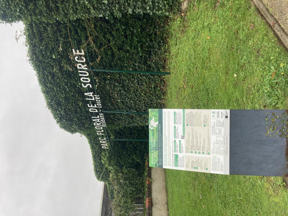 Entrée extérieure du parc