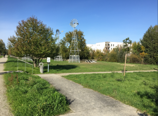Parc de la Bottière Chenaie à Nantes, labellisé EcoJardin en 2019 / Crédit Arp Astrance