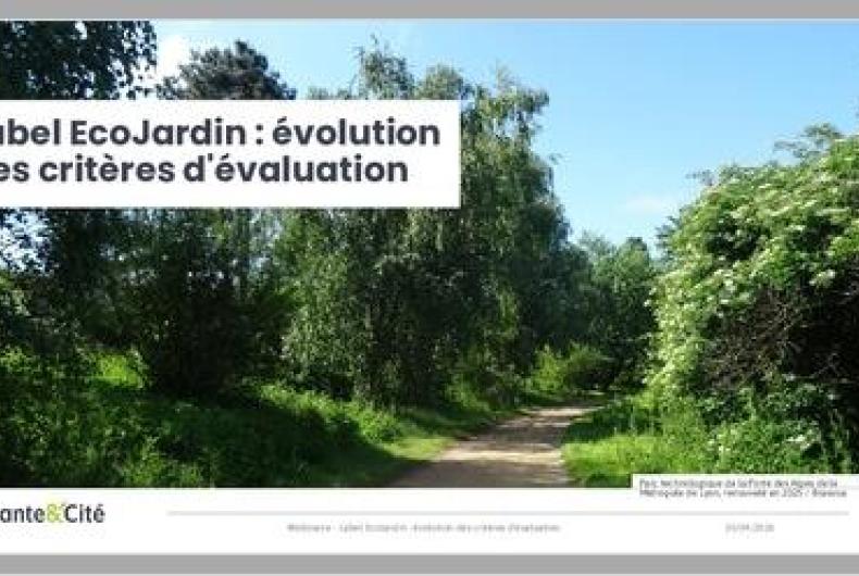 Webinaire EcoJardin